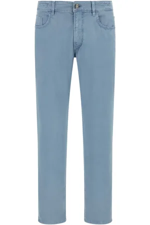 Boggi Milano Jeansy, Mężczyzna, Niebieski, W34, Bawełna, Jeansyy z elastycznej bawełny