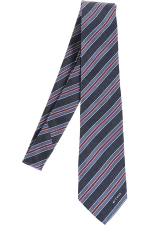 Etro Akcesoria, Mężczyzna, Niebieski, ONE SIZE, Elegancki jedwabny krawat