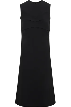 Sportmax Sukienki, Kobieta, Czarny, S, Sukienka Mirto Polyester