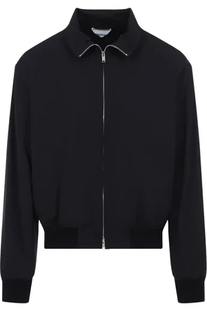 Bottega Veneta Bluzy, Mężczyzna, Czarny, L, Wełna, Bluza z Cienkiej Wełny