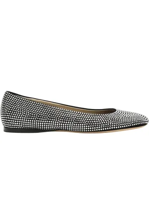 Loewe Buty, Kobieta, Czarny, 36 EU, Skóra, Baleriny z ostrym noskiem