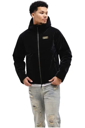 Emporio Armani Kurtki, Mężczyzna, Czarny, S, Poliester, Woven Bomber Jacket