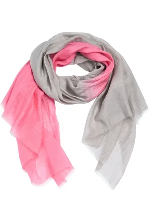 Bitte Kai Rand Akcesoria, Kobieta, Wielobarwność, ONE SIZE, Bawełna, Opal Grey Dip Dye Scarf