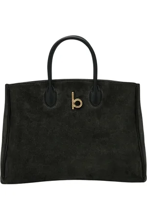 Burberry Torebki, Kobieta, Zielony, ONE SIZE, Skóra, Mała torba typu tote