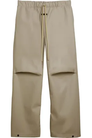 FEAR OF GOD Spodnie, Mężczyzna, Beżowy, S, Bawełna, Luźne spodnie Baggy Straight