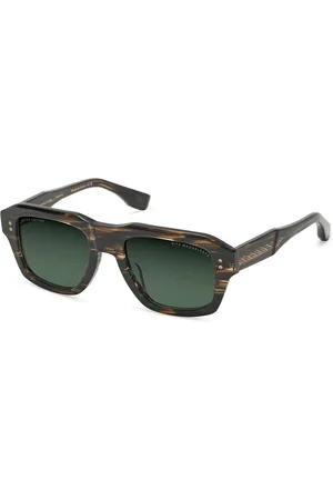 DITA EYEWEAR Akcesoria, unisex, brązowy, ONE SIZE, Odważne Okulary Przeciwsłoneczne Limitowana Edycja Spalony Drewno