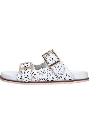 Twin-Set Buty, Kobieta, Wielobarwność, 40 EU, Sandały Białe