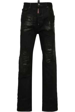 Dsquared2 Spodnie, Mężczyzna, Czarny, M, Stylowe spodnie