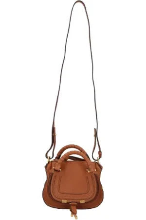 Chloé Torebki, Kobieta, brązowy, ONE SIZE, Skóra, Mini torebka Double Carry