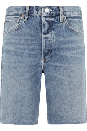 AGOLDE Szorty, Kobieta, Niebieski, W25, Denim, Vintage Loose Fit Denim Shorts