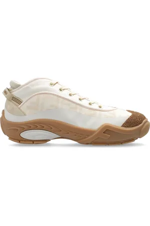 Fendi Buty, Mężczyzna, Beżowy, 42 EU, Sneakersy Lab high-top