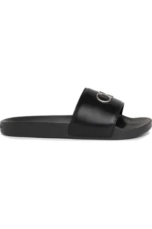 Calvin Klein Buty, Kobieta, Czarny, 40 EU, Poliester, Klapki Pool Slide