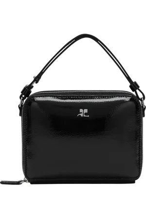 Courrèges Torebki, Kobieta, Czarny, ONE SIZE, Skóra, Średnia Torba Crossbody