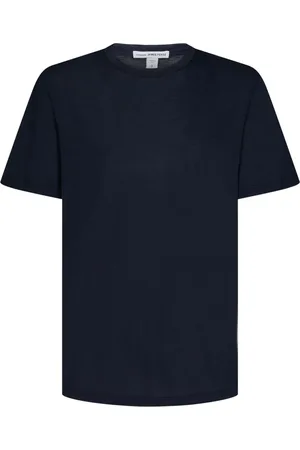 James Perse Koszulki, Mężczyzna, Niebieski, S, Niebieska Koszulka z O-neck z Lekkiej Bawełny