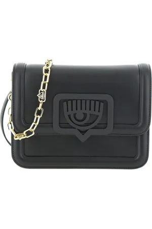 Chiara Ferragni Torebki, Kobieta, Czarny, ONE SIZE, Poliester, Torebka Crossbody