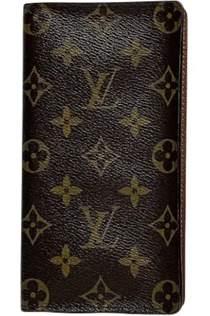 LOUIS VUITTON Pre-owned, Mężczyzna, brązowy, ONE SIZE, Pre-owned portfele płócienne