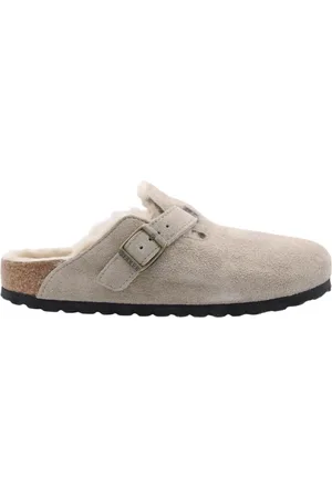 Birkenstock Buty, Kobieta, Szary, 37 EU, Wygodne Kapcie