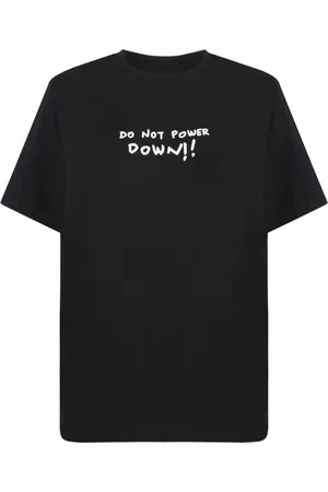 COPERNI Koszulki, Kobieta, Czarny, L, Bawełna, Czarny T-Shirt Power Down