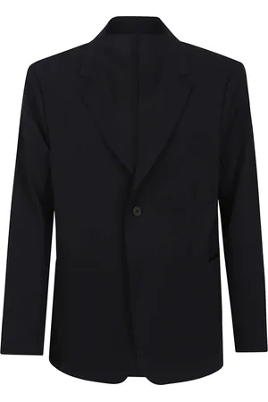 Emporio Armani Kurtki, Mężczyzna, Niebieski, L, Iconico Blazer Navy
