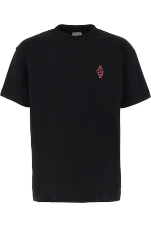 MARCELO BURLON Koszulki, Mężczyzna, Czarny, S, Bawełna, T-Shirt