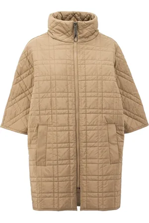 Fabiana Filippi Kurtki, Kobieta, brązowy, M, Poliester, Miejska kurtka puchowa Urban Casual
