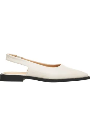 Copenhagen Shoes Buty, Kobieta, Biały, 39 EU, Skóra, Eleganckie Baleriny Skórzane