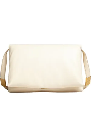Marni Torebki, Kobieta, Beżowy, ONE SIZE, Skóra, Torba Prisma