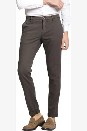 Masons Spodnie, Mężczyzna, brązowy, XL, Bawełna, Spodnie Chino Extra Slim Fit