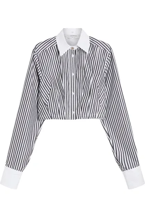 Sportmax Bluzki, Kobieta, Czarny, 2XS, Czarna Koszula Slim Fit ze Szwami