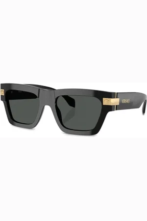 VERSACE Akcesoria, Mężczyzna, Czarny, 52 MM, Ve 4464 Gb 187 Okulary