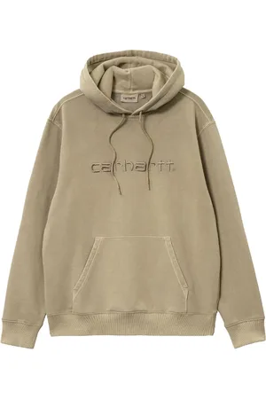 Carhartt Bluzy, Mężczyzna, Beżowy, M, Bawełna, Bluza z kapturem