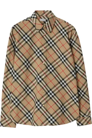 Burberry Koszule, Mężczyzna, Wielobarwność, L, Bawełna, Koszula w kratę Vintage