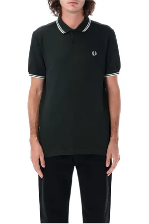 Comme des Garçons Koszulki, Mężczyzna, Zielony, L, Bawełna, Zielona koszulka polo Strong Will