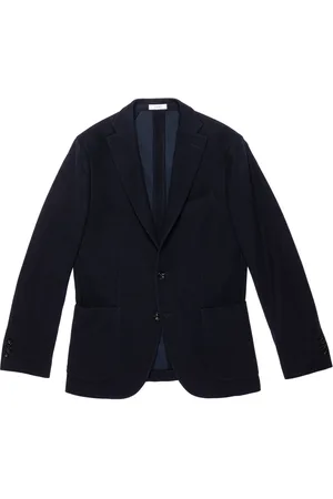 Boglioli Kurtki, Mężczyzna, Niebieski, M, Wełna, Blazer