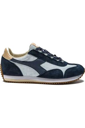 Diadora Buty, Mężczyzna, Wielobarwność, 44 EU, Zamsz, Sneakersy Vintage z zamszu z charakterystycznymi detalami