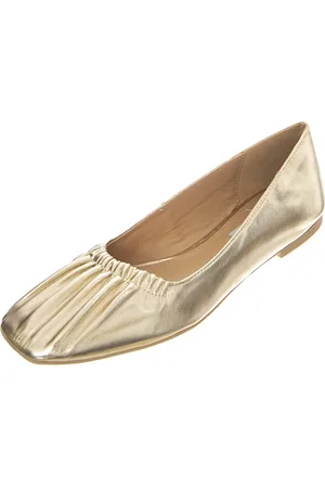 Steve Madden Buty, Kobieta, Żółty, 36 1/2 EU, Skóra, Urocze Baleriny