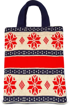 Comme des Garçons Torebki, Mężczyzna, Wielobarwność, ONE SIZE, Poliester, Zestaw 2 torebek typu tote w kolorze granatowym
