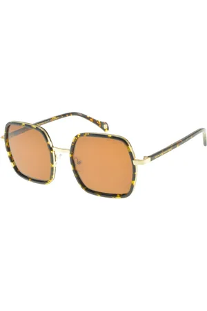 Inès de la Fressange Akcesoria, Kobieta, brązowy, ONE SIZE, Katherine Solaires Acetat