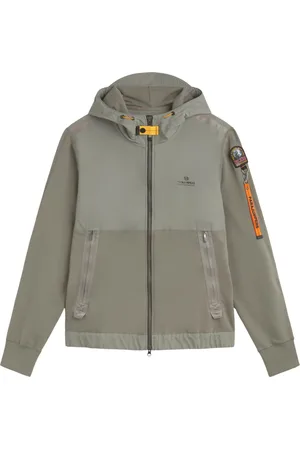 Parajumpers Kurtki, Mężczyzna, Zielony, 2XL, Nylon, Funkcjonalny Sweter Polar Trident
