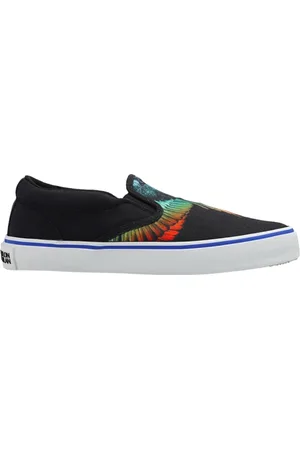 MARCELO BURLON Buty, Mężczyzna, Czarny, 44 EU, Wsuwane sneakersy Icon Wings