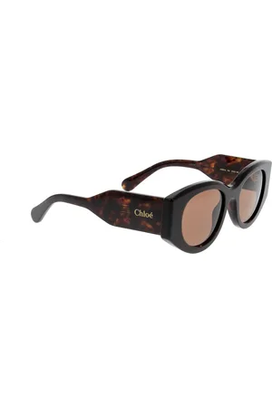 Chloé Akcesoria, Kobieta, brązowy, ONE SIZE, Stylowe okulary przeciwsłoneczne o unikalnym designie