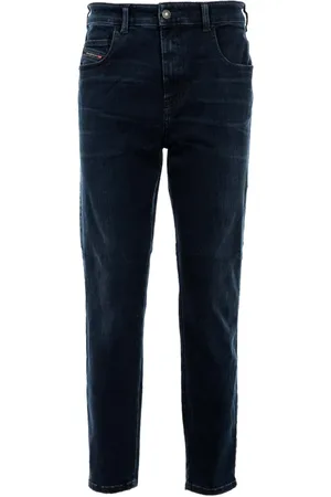 Diesel Jeansy, Kobieta, Niebieski, W30, Bawełna, Jeansyy Slim-fit