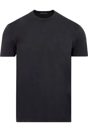 Tom Ford Koszulki, Mężczyzna, Czarny, L, Czarna koszulka męska