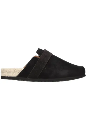 MANEBI Buty, Kobieta, Czarny, 37 EU, Zamsz, Sandały Czarne