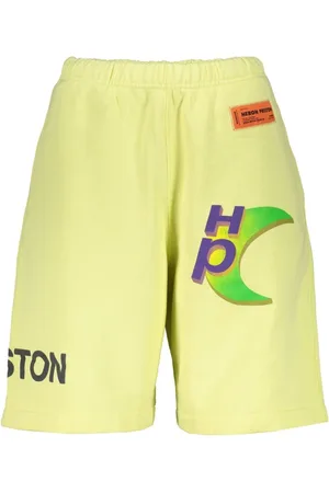 Heron Preston Szorty, Mężczyzna, Żółty, XS, Bawełna, Bawełniane Szorty Ss 22