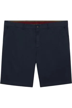 Brooks Brothers Szorty, Mężczyzna, Niebieski, W36, Bawełna, Granatowe bawełniane szorty chino