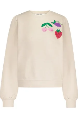 Fabienne Chapot Bluzy, Kobieta, Beżowy, M, Bawełna, Sweter Tina