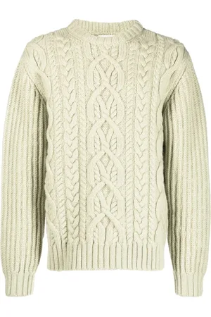 DRIES VAN NOTEN Swetry, Mężczyzna, Zielony, L, Mezzi Sweater