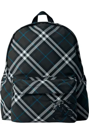 Burberry Torebki, Mężczyzna, Czarny, ONE SIZE, Rycerz Check Plecak
