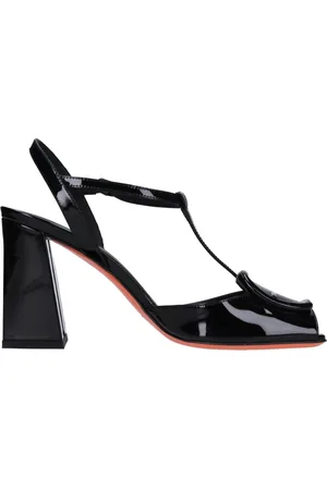 santoni Buty, Kobieta, Czarny, 38 EU, Sandały Czarne